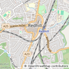 Map of Redhill