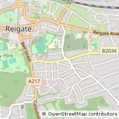 Map of Reigate