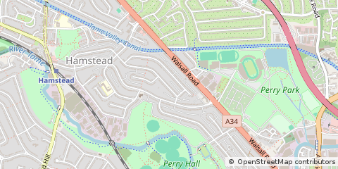 Map of Birmingham