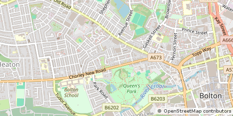 Map of Bolton