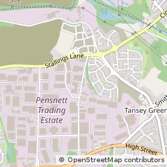 Map of Kingswinford, West Midlands