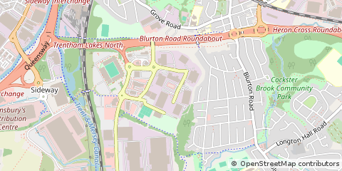 Map of Stoke-on-Trent