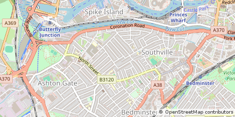 Map of Bristol