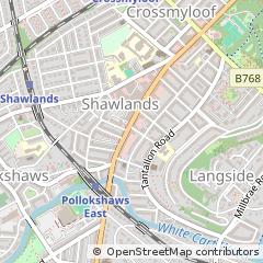 Map of Glasgow