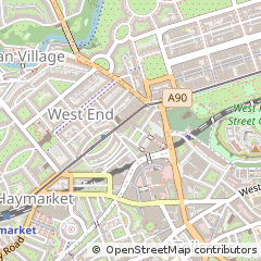 Map of Edinburgh