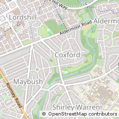 Map of Southampton