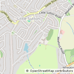 Map of Sutton Coldfield