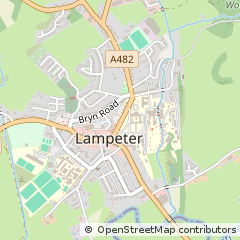 Map of Lampeter