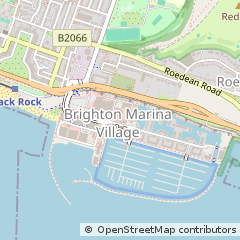 Map of Brighton, East Sussex