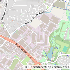 Map of Area Leicester, Leicestershire