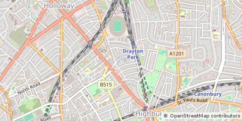 Map of London, West Sussex