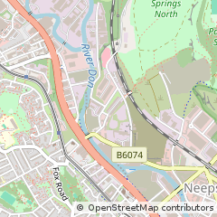 Map of Sheffield