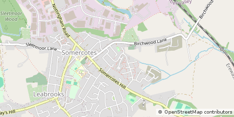 Map of Alfreton