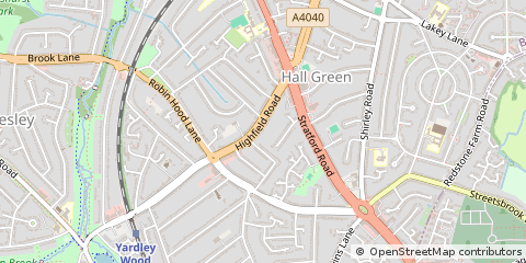 Map of Birmingham