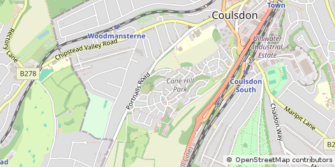Map of Coulsdon