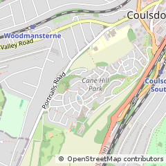 Map of Coulsdon