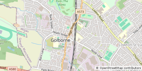 Map of Warrington