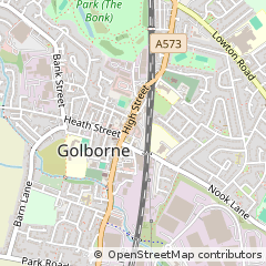 Map of Warrington