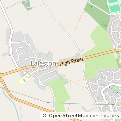 Map of Bridgend, MID Glamorgan