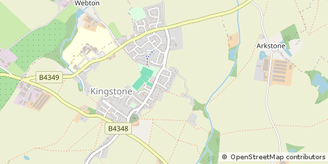 Map of Hereford, Herefordshire