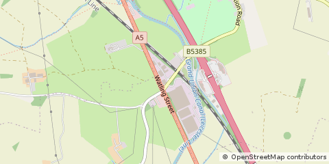 Map of Northampton, Northamptonshire