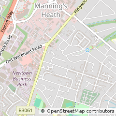 Map of Poole