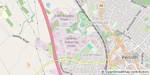 Map of Cumbria