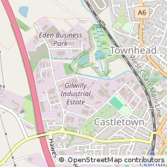 Map of Cumbria