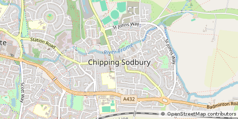 Map of Bristol