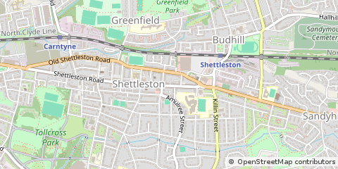 Map of Glasgow