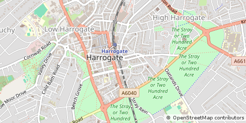 Map of Harrogate