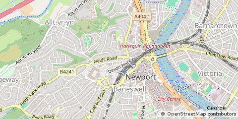 Map of Newport
