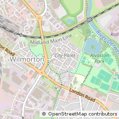 Map of Derby