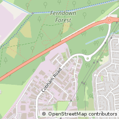 Map of Wimborne, Dorset