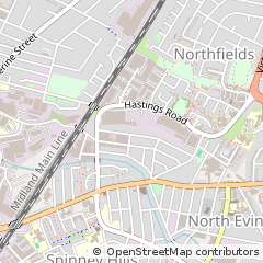 Map of Leicester