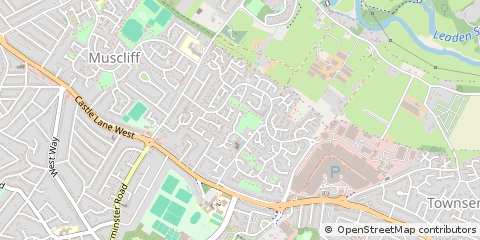 Map of Bournemouth
