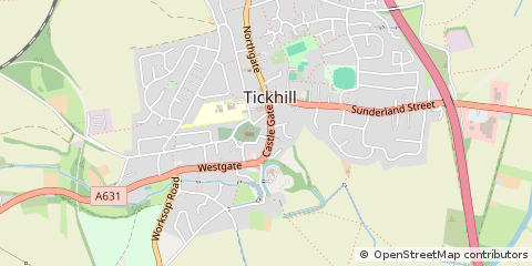 Map of Doncaster