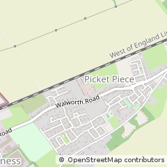 Map of Andover, Hampshire