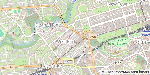 Map of Edinburgh