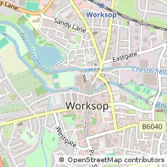 Map of Worksop