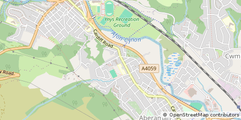 Map of Aberdare