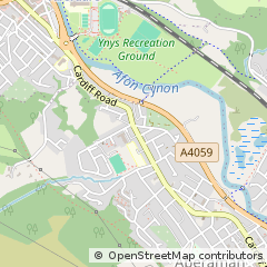 Map of Aberdare