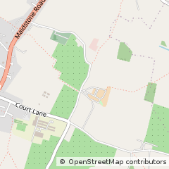 Map of Hadlow, Kent