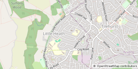 Map of Reading