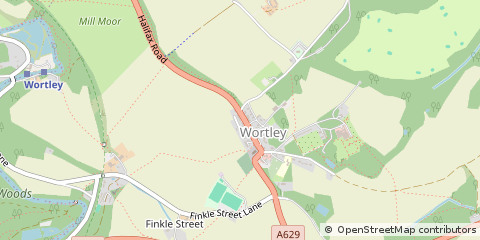 Map of Sheffield