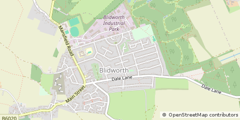Map of Mansfield