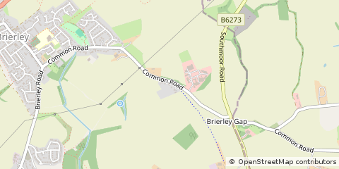 Map of Barnsley, South Yorkshire