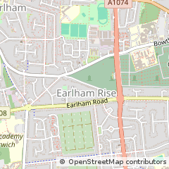 Map of Norwich, Norfolk