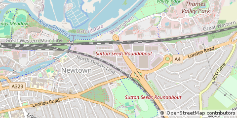 Map of Reading