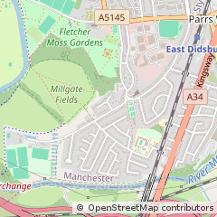 Map of Manchester